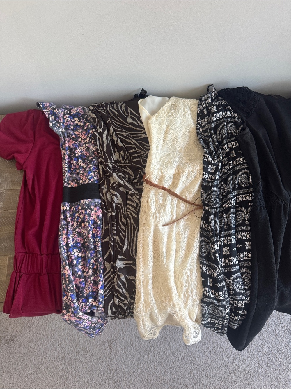 Bundle of 6 short dresses S/M/L sizes ~6